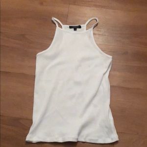 NWOT Ribbed high neck tank top